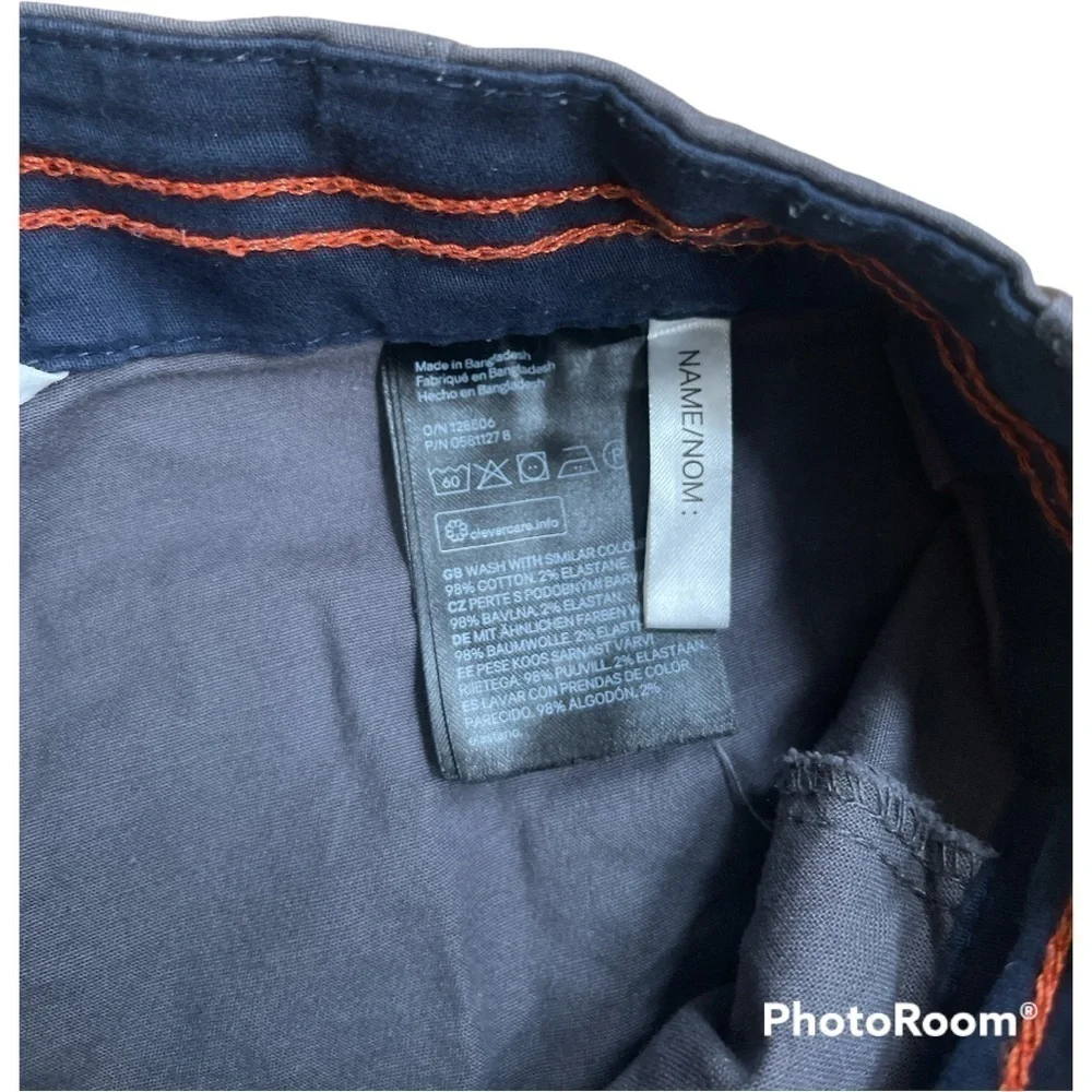 H&M Gray Boys Slim-Fit School Uniform Pants Size 14 (13-14 Years)